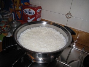 Il riso è pronto Il riso è pronto