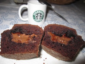 Muffins triplo cioccolato