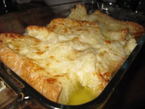 Zuppa di cipolle gratinata